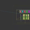 Modern Tensile Membrane Carport Shading Multiple Vehicles In Outdoor Parking Lot