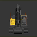 Volvo Excavator Heavy Duty Construction Equipment With Arm And Bucket