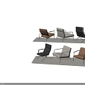 Modern Leisure Accent Chairs With Multiple Neutral Colors Metal Frame And Sleek Design
