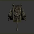Mech Warrior Mech Soldier Machine Battlearm Mechanical Battlearm Machine Fighter Robot 3d model