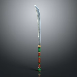 Qinglong Yanyue Knife Dagger Knife Sword Knife Bayonet Knife Magic Dagger Magic Knife 3d model