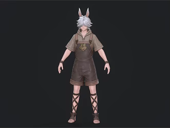 Men of the Middle Ages 3d model