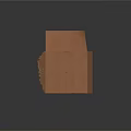 Modern Carton Paper Shell Box Printing Paper 3d model