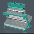 Industrial Sorting Equipment With Multi Layer Structure And Ventilation System