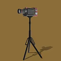Functional Tripod Furniture Stand Supporting Camera With Stable Design 3d model