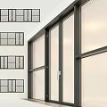Modern Building Exterior With Black Framed Large Glass Windows And Multi Story Design
