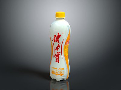 Modern Beverage Jianlibao Beverage Bottle Beverage Can Fruit Juice Fruit Juice Drink Orange Juice 3d model