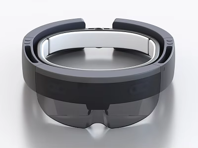 Modern Virtual Reality Head Mounted Display Device For Computer Technology Use 3d model