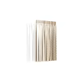 Elegant White and Beige Pleated Curtains with Light Filtering for Room Interior