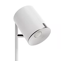 Modern Black and White Minimalist Floor Lamps with Adjustable Head for Home Living Room