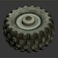 Elegant Decorative Object With Intricate Textured Surface And Circular Patterns 3d model