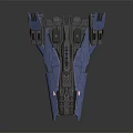 Modern fighter sci-fighter sci-fighter space fighter 3d model