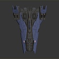 Modern fighter sci-fi fighter sci-fi fighter space fighter 3d model