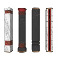 New Chinese Style Column Stone Pillar 3d model