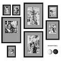 KNOIPPANG White Photo Frames Displaying Family And Couple Photos In Various Sizes