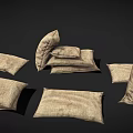 Linen Cushions And Pillows In Various Shapes For Home Living Spaces
