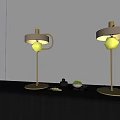 Table lamp SU model 3d model