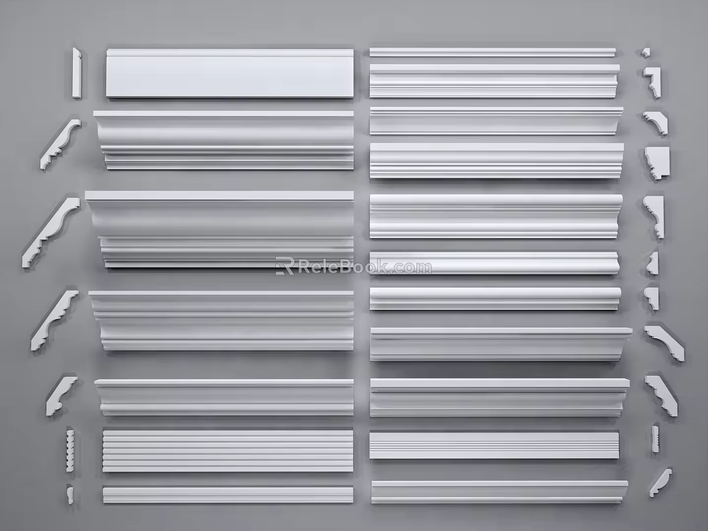 European Gypsum Line Gypsum Line Building Components 3d model