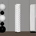 Modern floor lamp 3d model