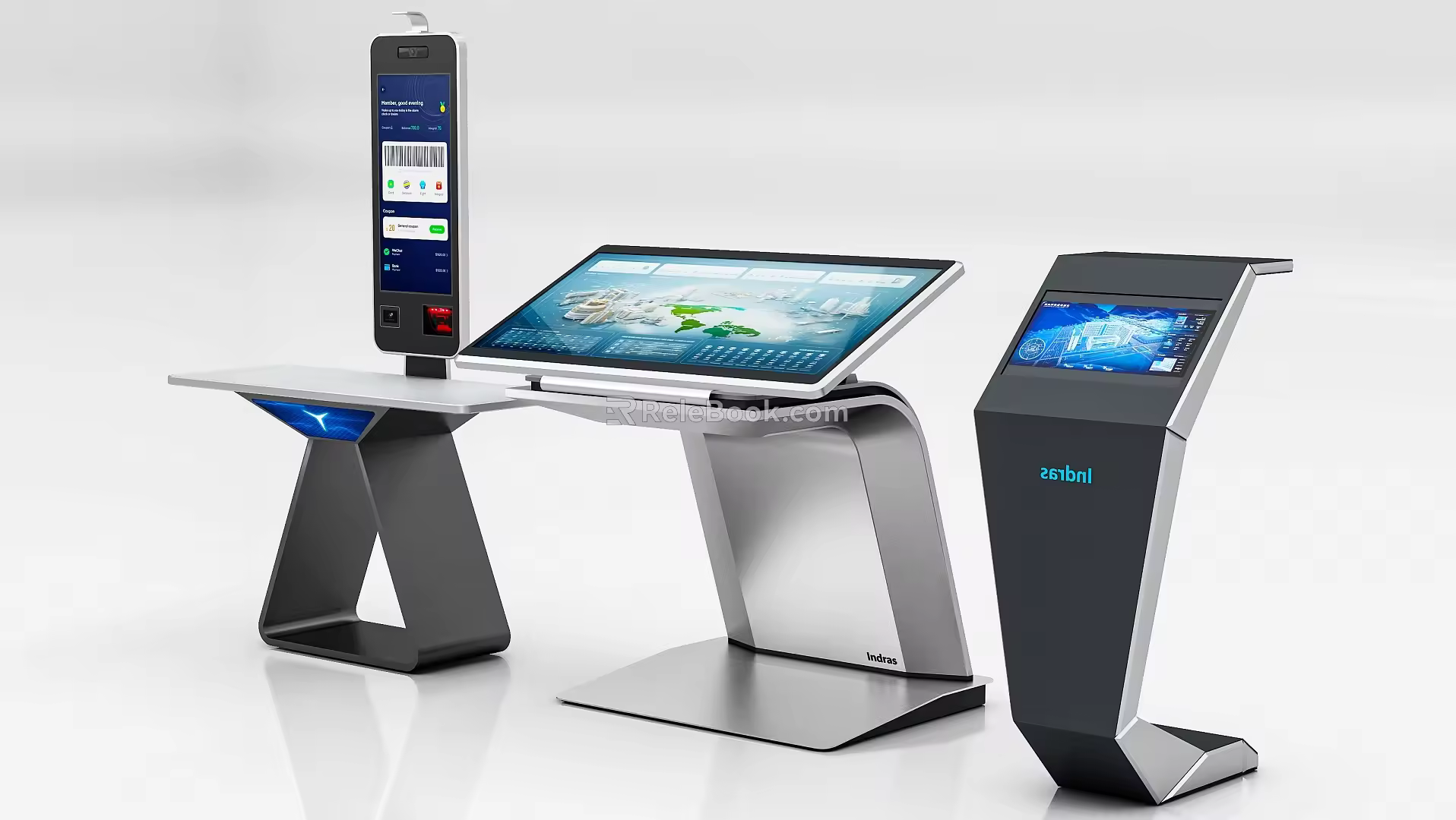 All-in-one intelligent terminal All-in-one terminal All-in-one cash register All-in-one self-service machine 3d model