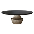 Modern dining table 3d model