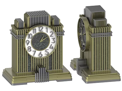 Vertical clock wall clock art clock wall clock 3d model