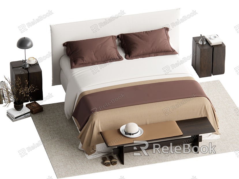 Silent Wind Double Bed model