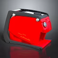 Schumacher Simplicity 1750 Red Portable Machine With Black Handle And Design