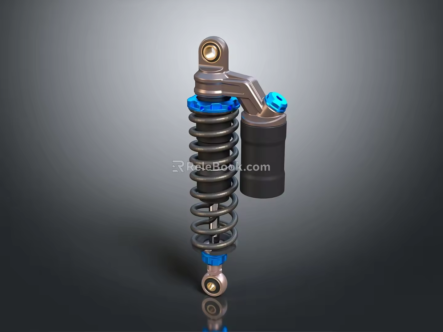 Modern shock absorber buffer 3d model