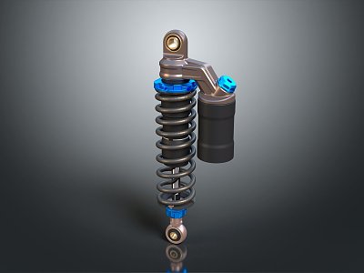 Modern shock absorber buffer 3d model