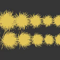 Decorative Green Grass Clumps With Various Shapes For Garden Landscaping Design