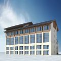 Rural Self Built House Modern Multi story Exterior Design With Spacious Balconies And Sloped Roof
