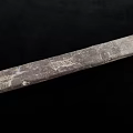 Rusty Metal Hardware Tool With Long Handle For Industrial Repair Work