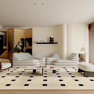 Living room 3d model