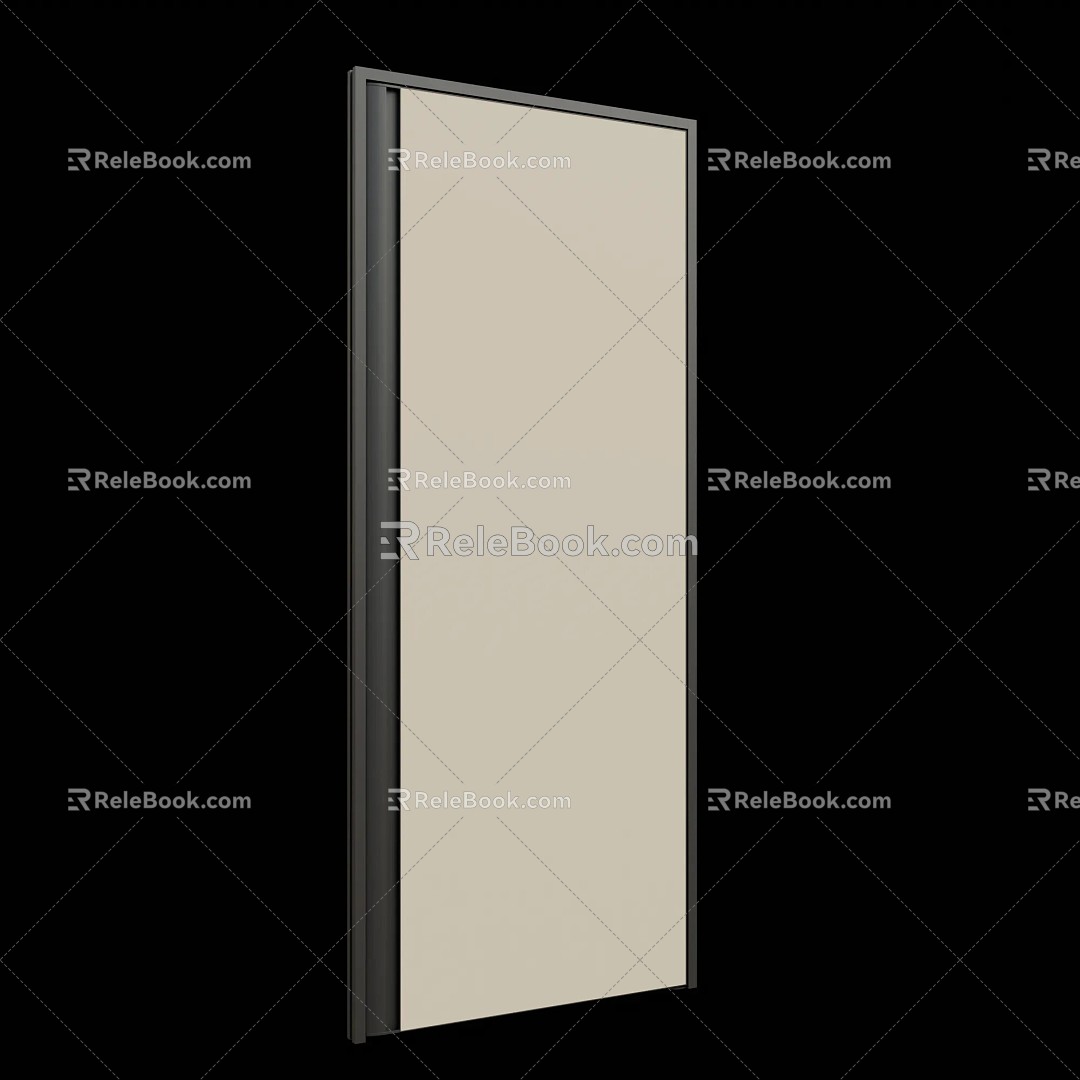 sliding door cabinet door wardrobe door 3d model