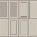 Cream White Cabinet Door Panels Featuring Various Textures And Designs
