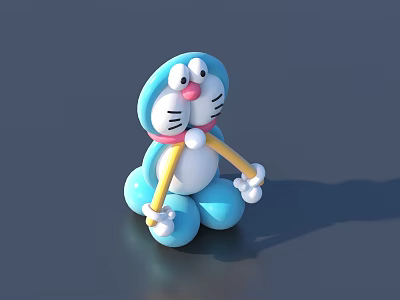 Balloon daily necessities craft ornaments artwork 3d model Balloon daily necessities craft ornaments artwork 3d model