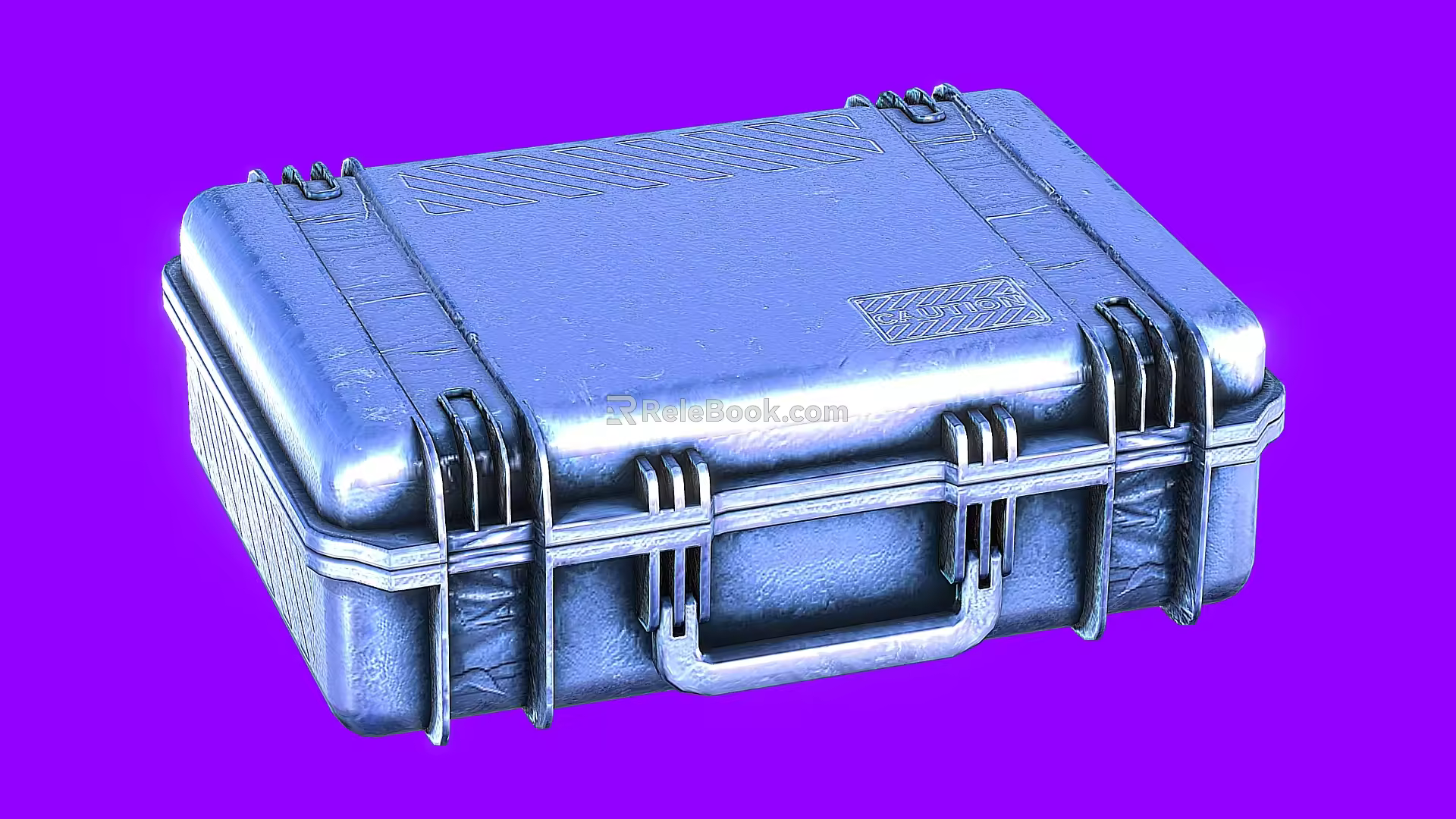 Luggage Box Suitcase Cartoon Box 3d model