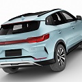 BYD Song Plus New Energy Vehicle with Interior 3d model