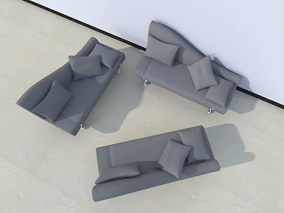 Modern Multiplayer Sofa Chair Sofa 3d model Modern Multiplayer Sofa Chair Sofa 3d model