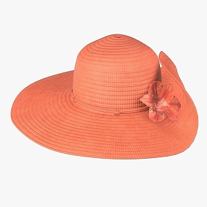 Modern Hat Soft Summer Women's Hat 3d model