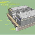 Reliable Durable Hardware Tools For Construction Projects With Metal Brackets And Pipes