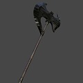 Golden Rose Tomahawk 3d model