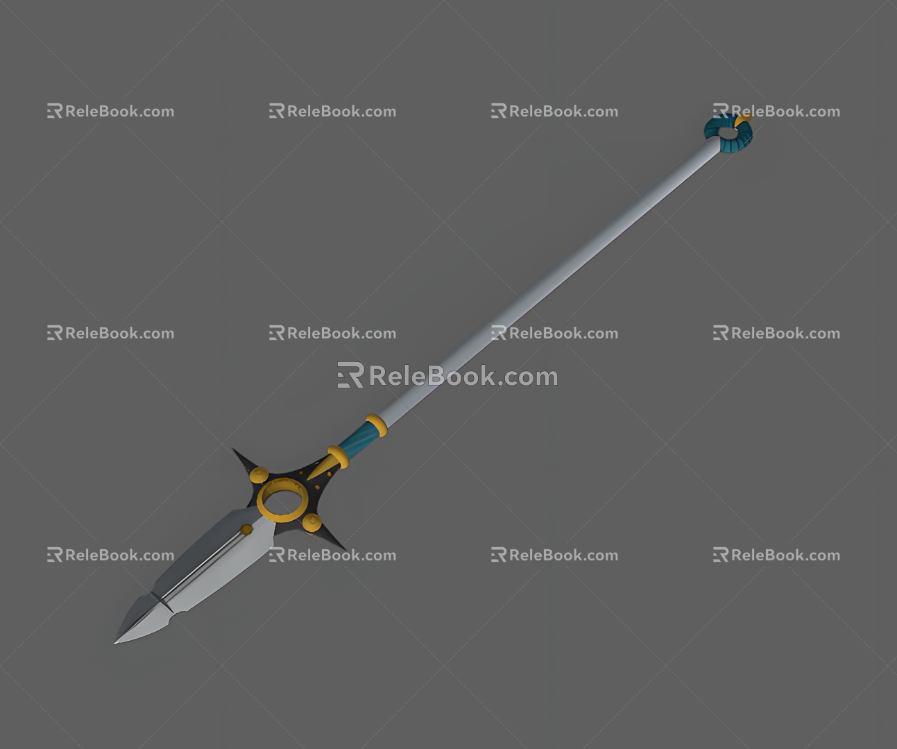 Cartoon weapons Cartoon animation Cartoon weapons weapons long gun props 3d model