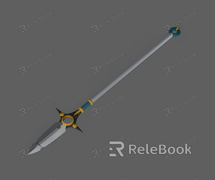 Cartoon weapons Cartoon animation Cartoon weapons weapons long gun props model