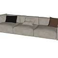 Modern Multiplayer Sofa 3d model