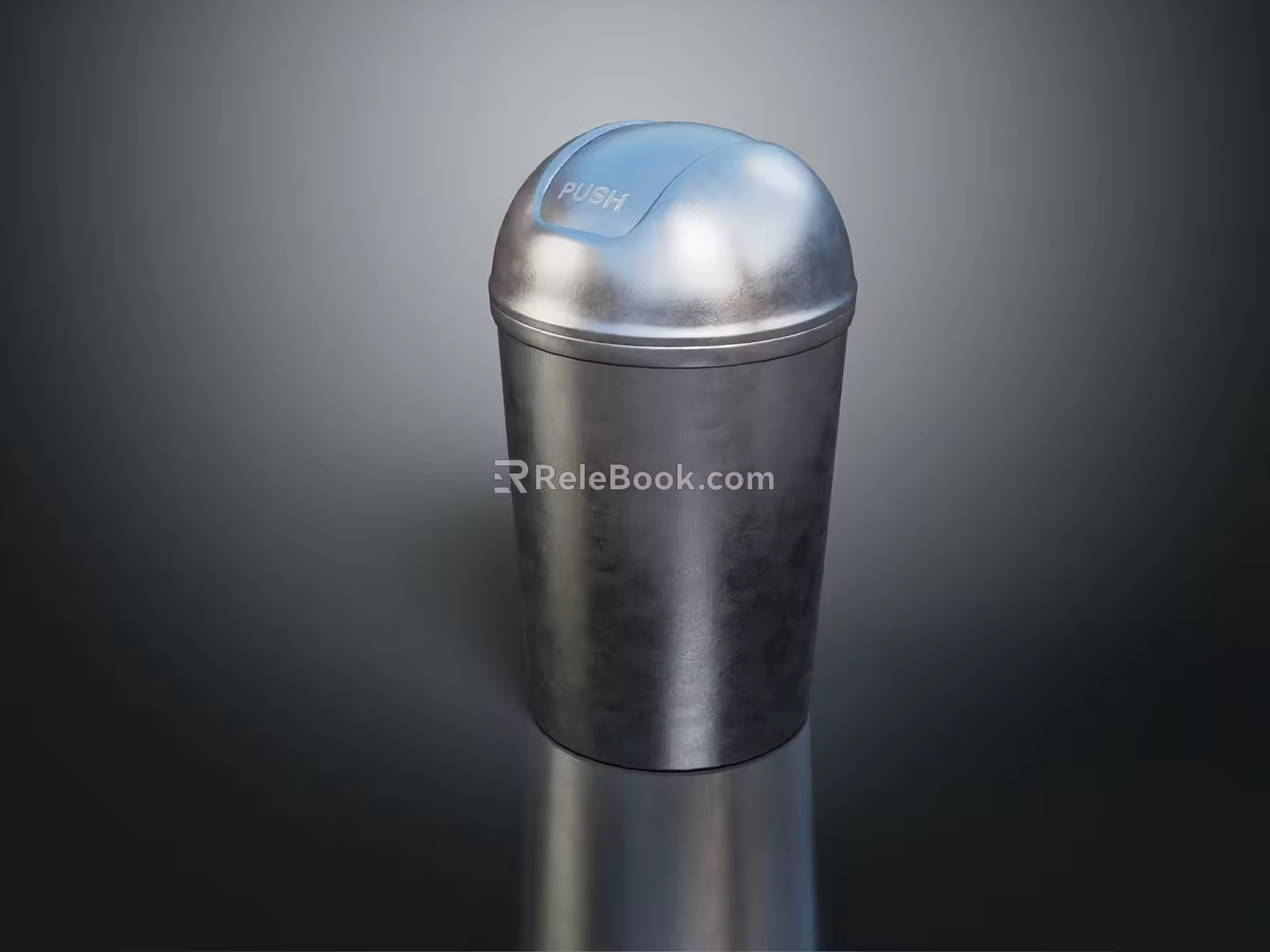 Modern trash can outdoor trash can public trash can sorting trash can 3d model