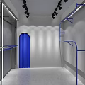 Leader Clothing Store With TZ Trendy Zone Shoe Racks Clothing Displays And Cartoon Figure