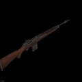 Vintage Bolt Action Rifle Featuring Wooden Stock And Metal Barrel Design
