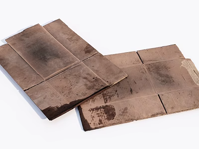 Modern Paper Shell Old Paper Shell 3d model